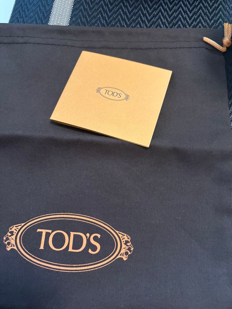 TOD'S ブラック サイドゴアブーツ　23.5センチ