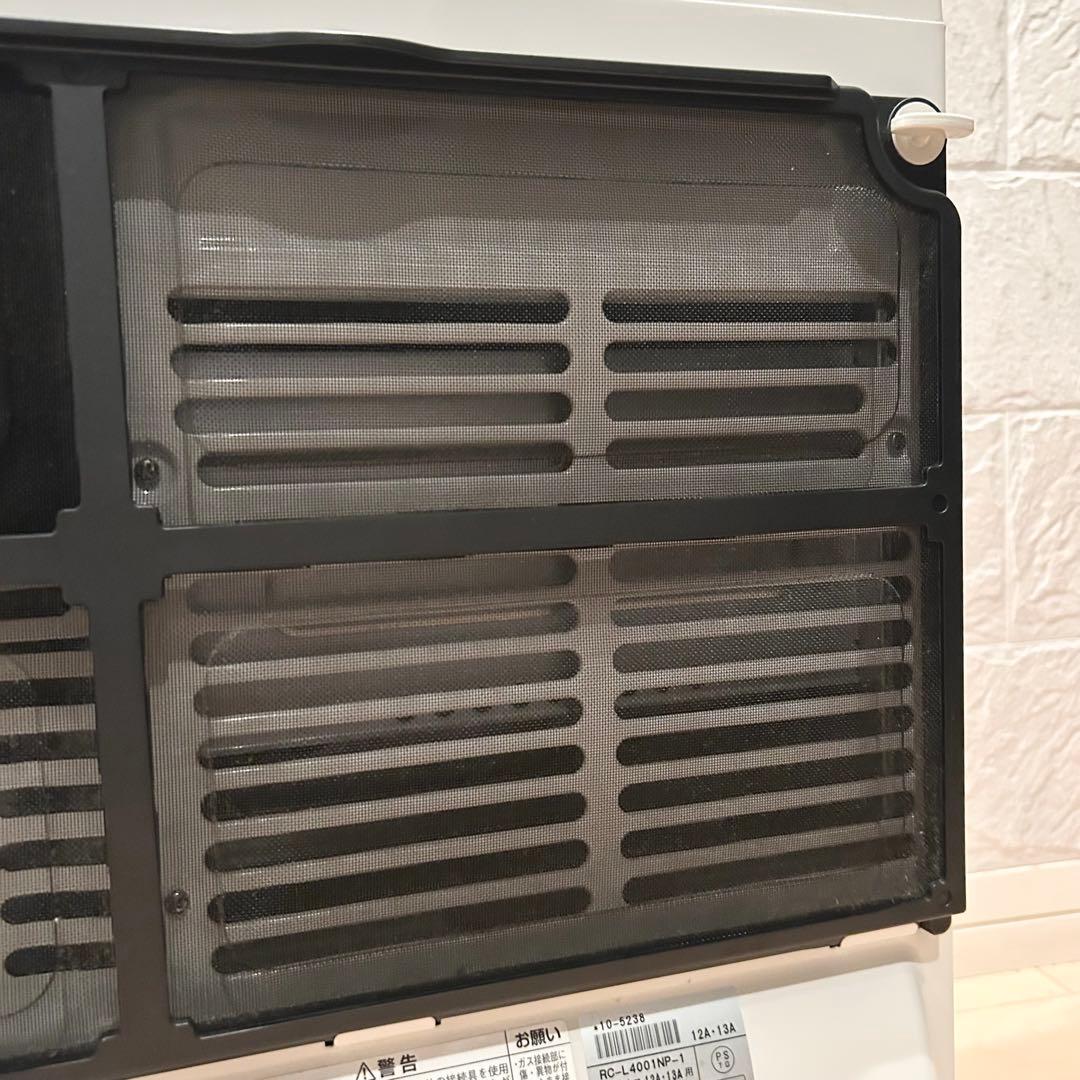 【美品】 Rinnai ガスファンヒーター RC-L4001 ガスホース付き