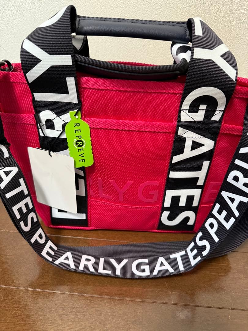 PEARLY GATES パーリーゲイツ　カートバッグ　ピンク色　新品未使用