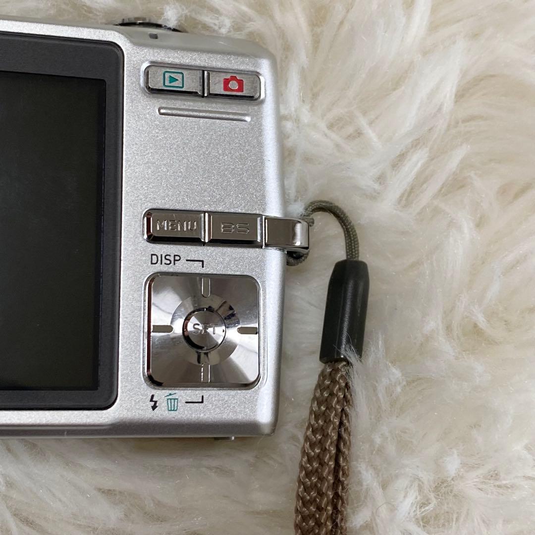 【動作確認済み】CASIO EXILIM EX-Z700 シルバー デジカメ