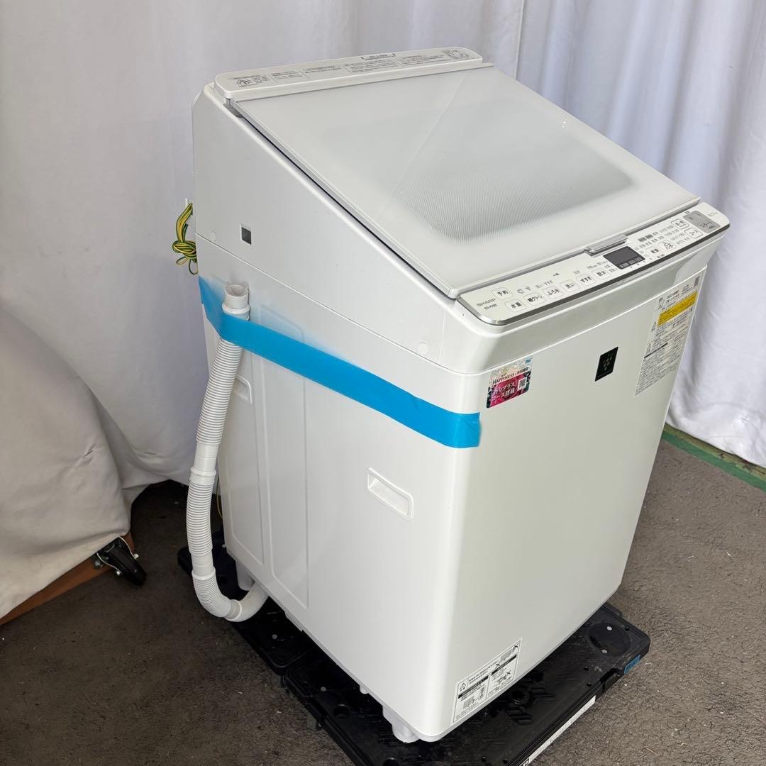 919⭕️洗濯機　シャープ　８キロ　大型　乾燥　安い　設置無料　プラズマクラスター