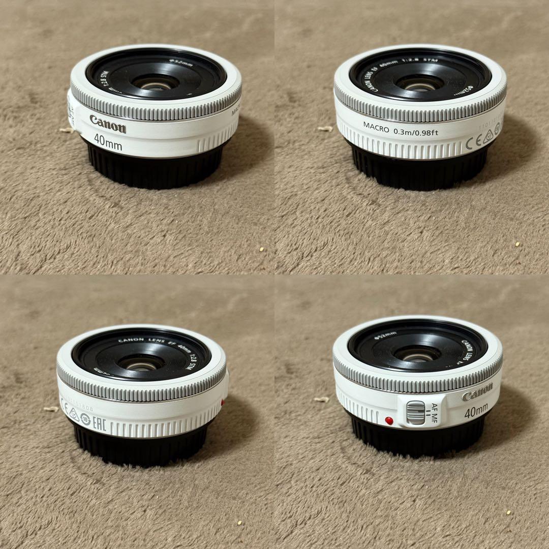 【希少ホワイト】Canon EOS Kiss X7 ホワイト レンズ2本付き