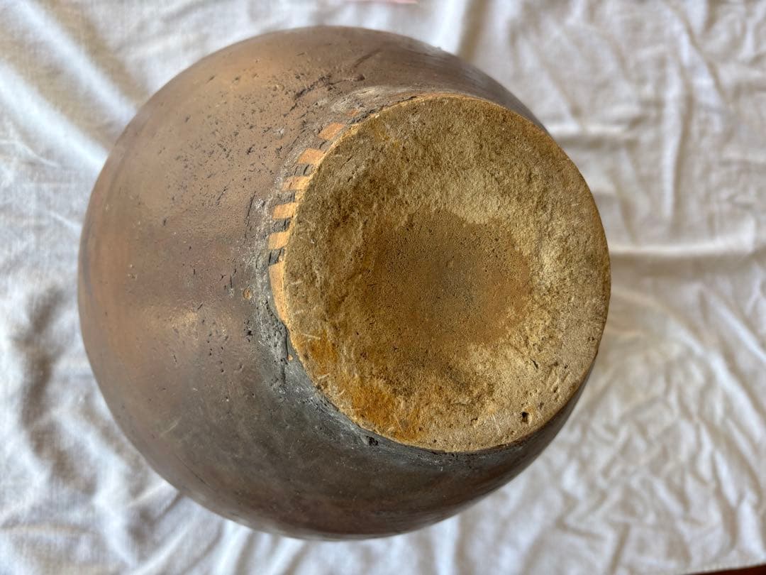 古備前　茶壺　 古民芸 　花瓶　置物飾り