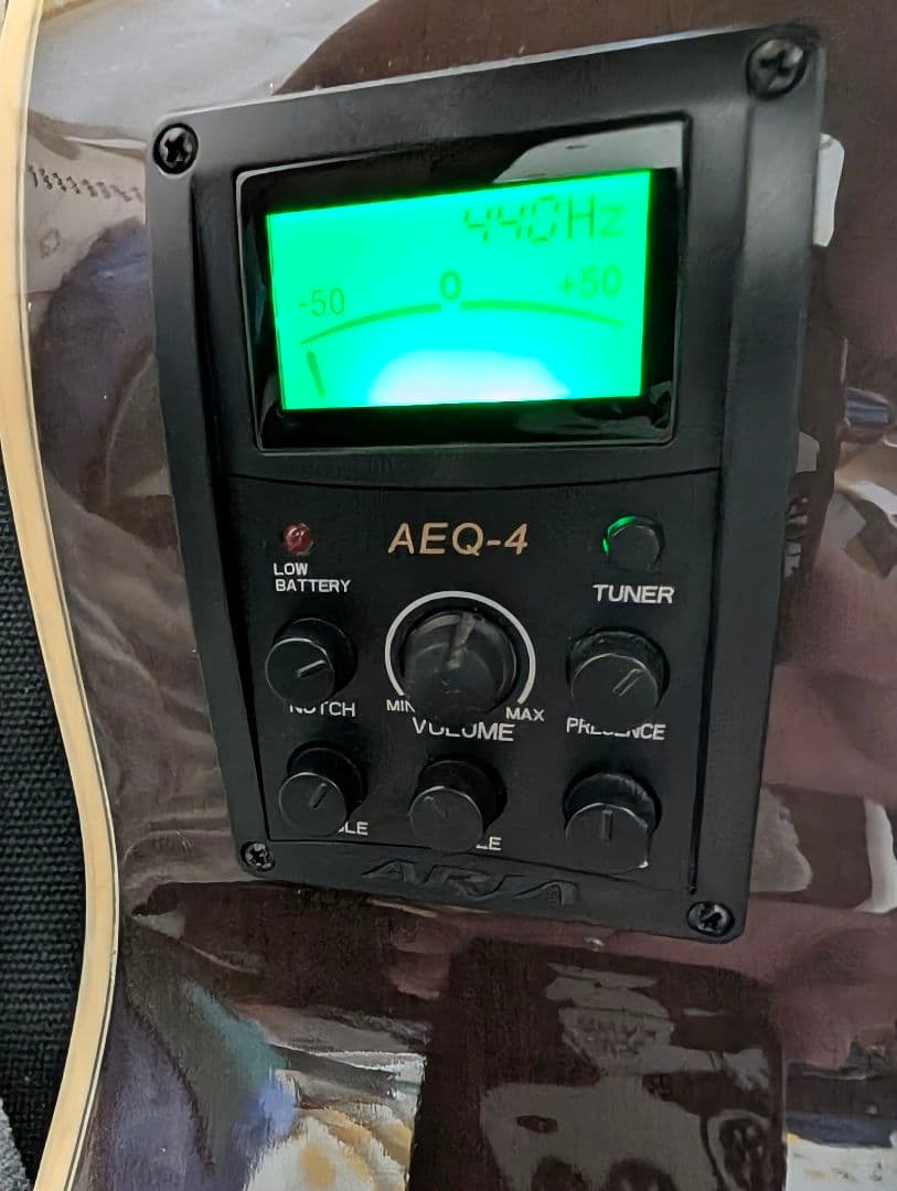 Rolandポータブルアンプ ARIAFET-CST SRエレアコギターのセット