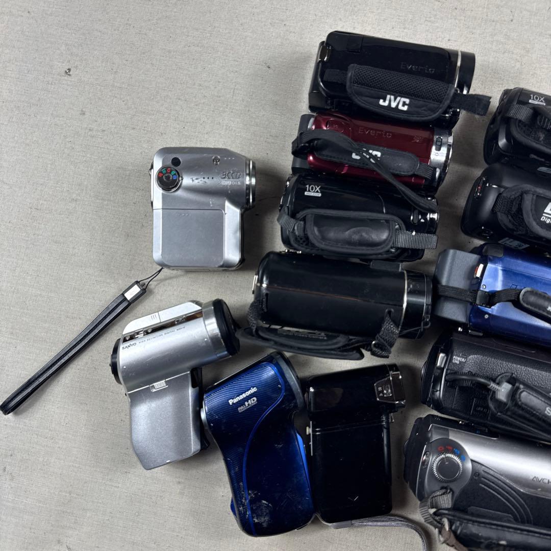 HD ビデオカメラ 16台 まとめ売り ジャンク 部品取り 動作未確認