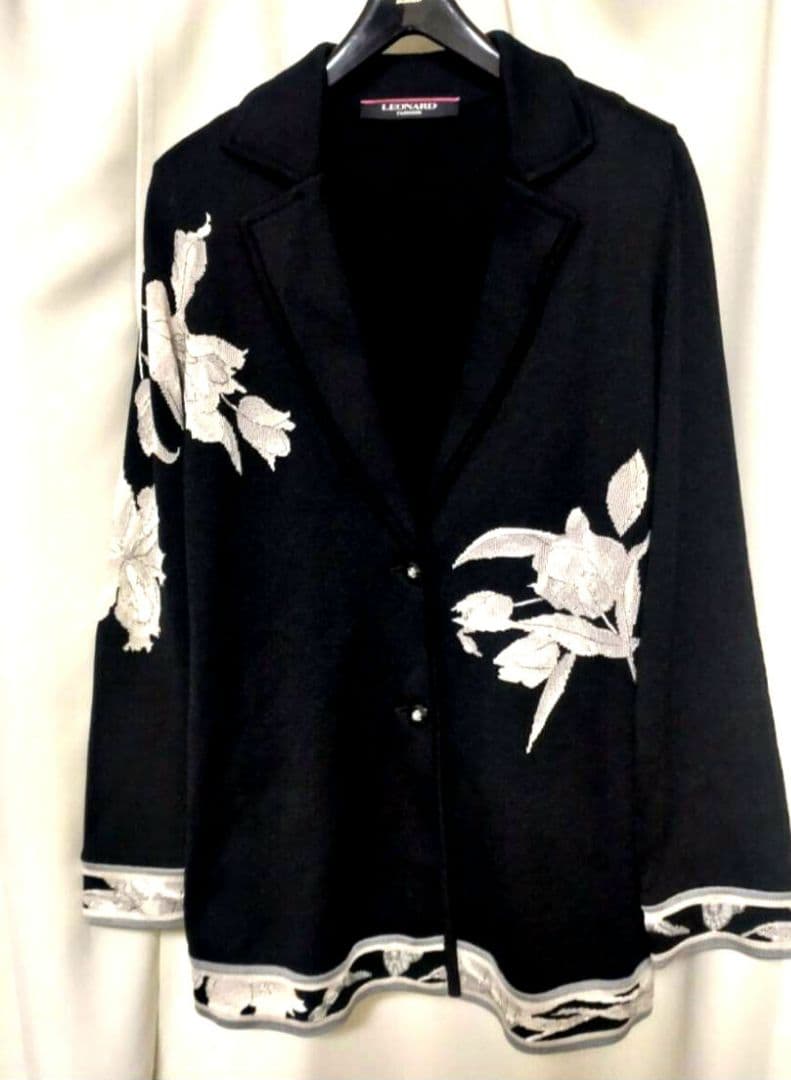 美品　レオナール　ワンピース　38