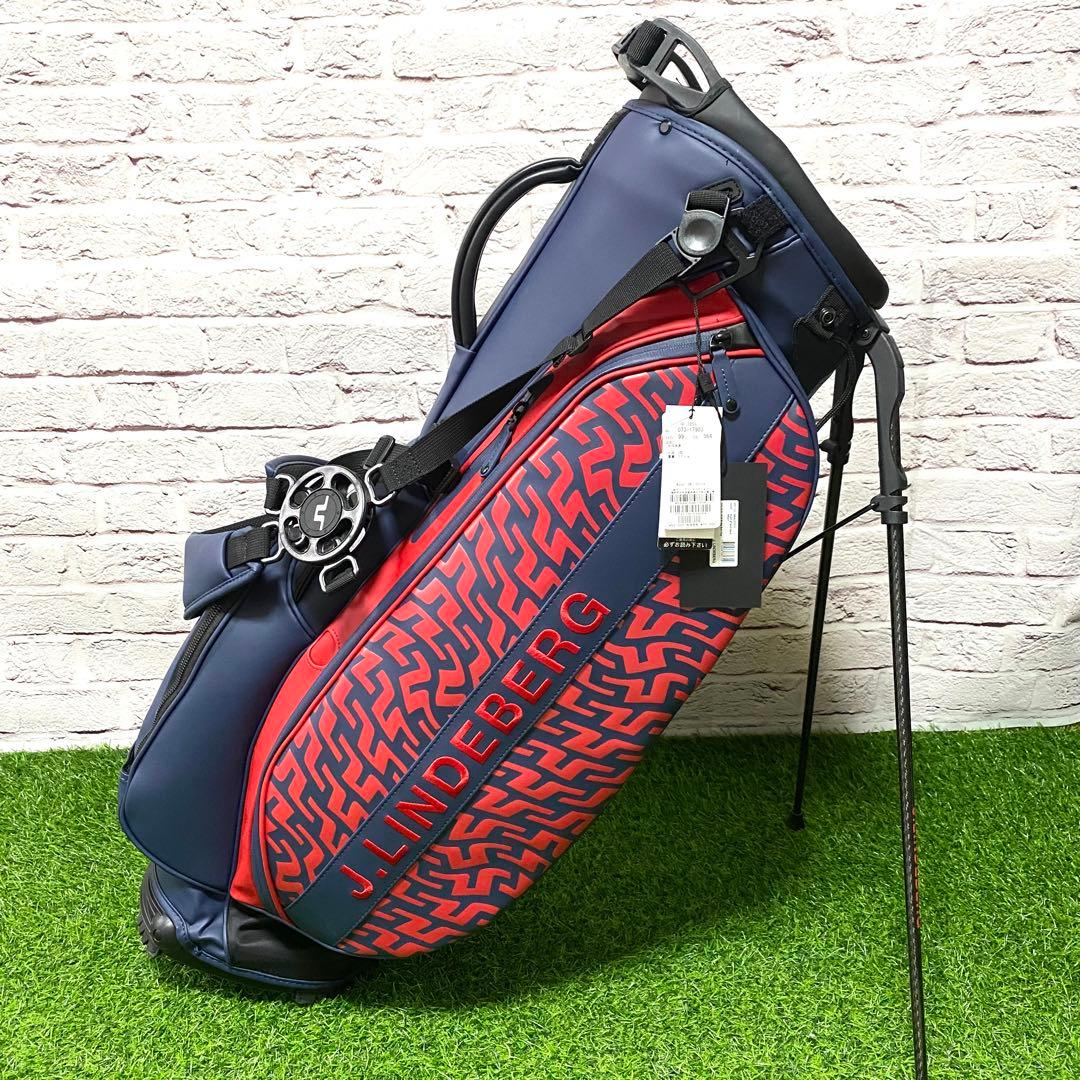 【新品】J.LINDEBERG キャディバッグ Vesselコラボ ゴルフ