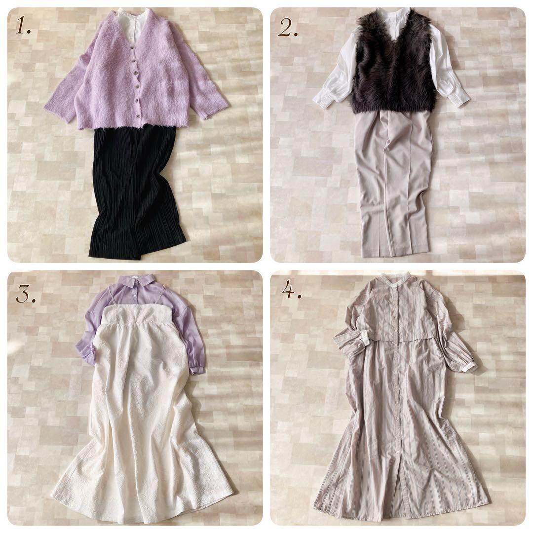 変更済み8114フェミカジコーデ♡Mサイズ レディース服まとめ売り 8点