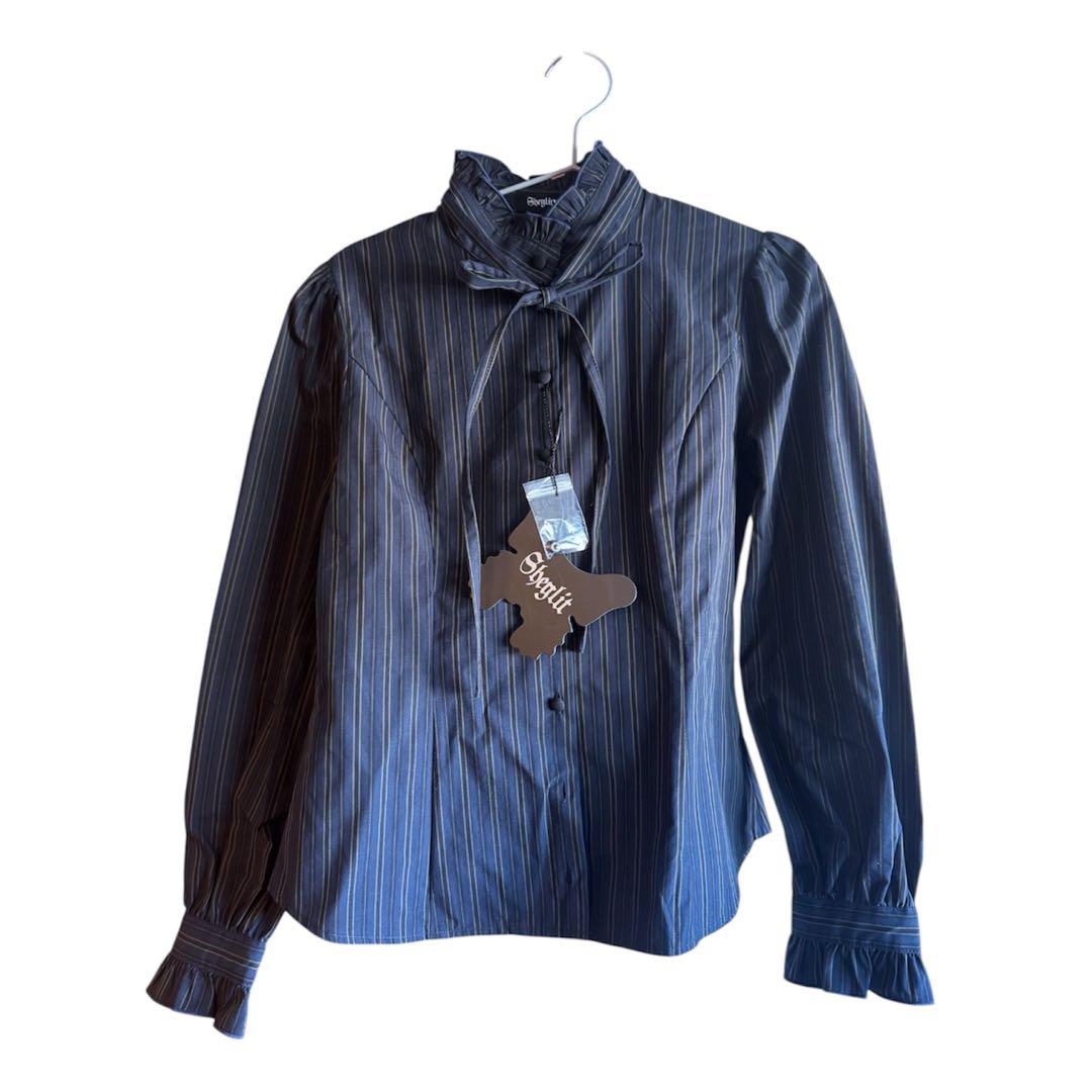 Sheglit Classical Striped Blouse ブラウス