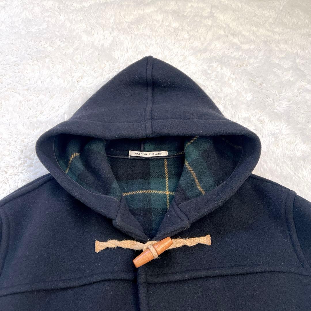 美品✨イギリス製 モンゴメリー ダッフルコート ウール ショート丈 ネイビー