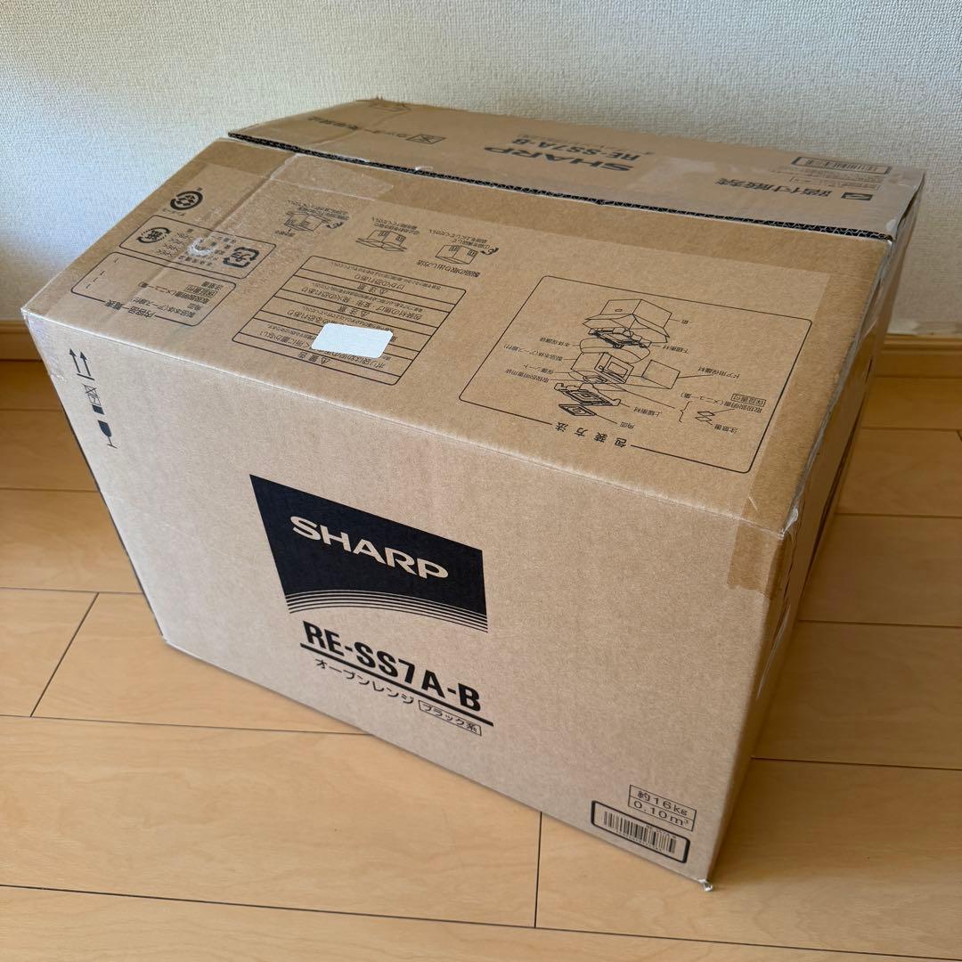 SHARP オーブンレンジ RE-SS7A ブラック（18L)