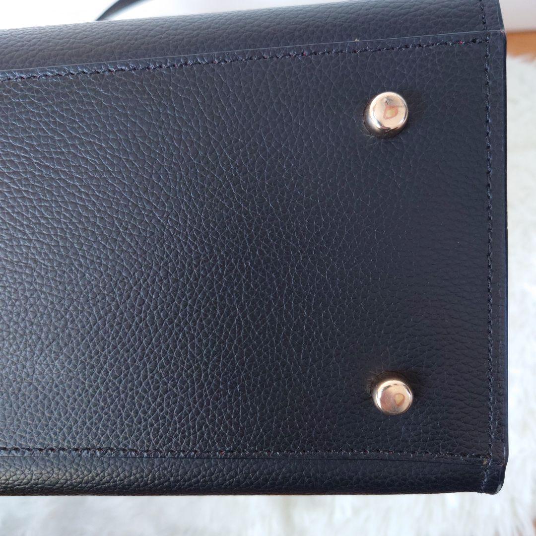 ✨極美品✨COACH 黒 レザー トートショルダーバック通勤 C4078