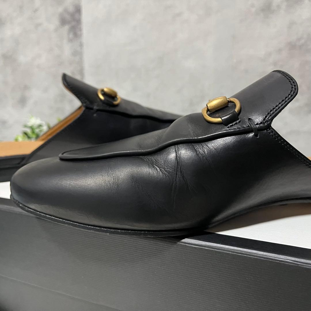 美品　GUCCI ホースビットローファー　ミュール　プリンスタウン スリッパ