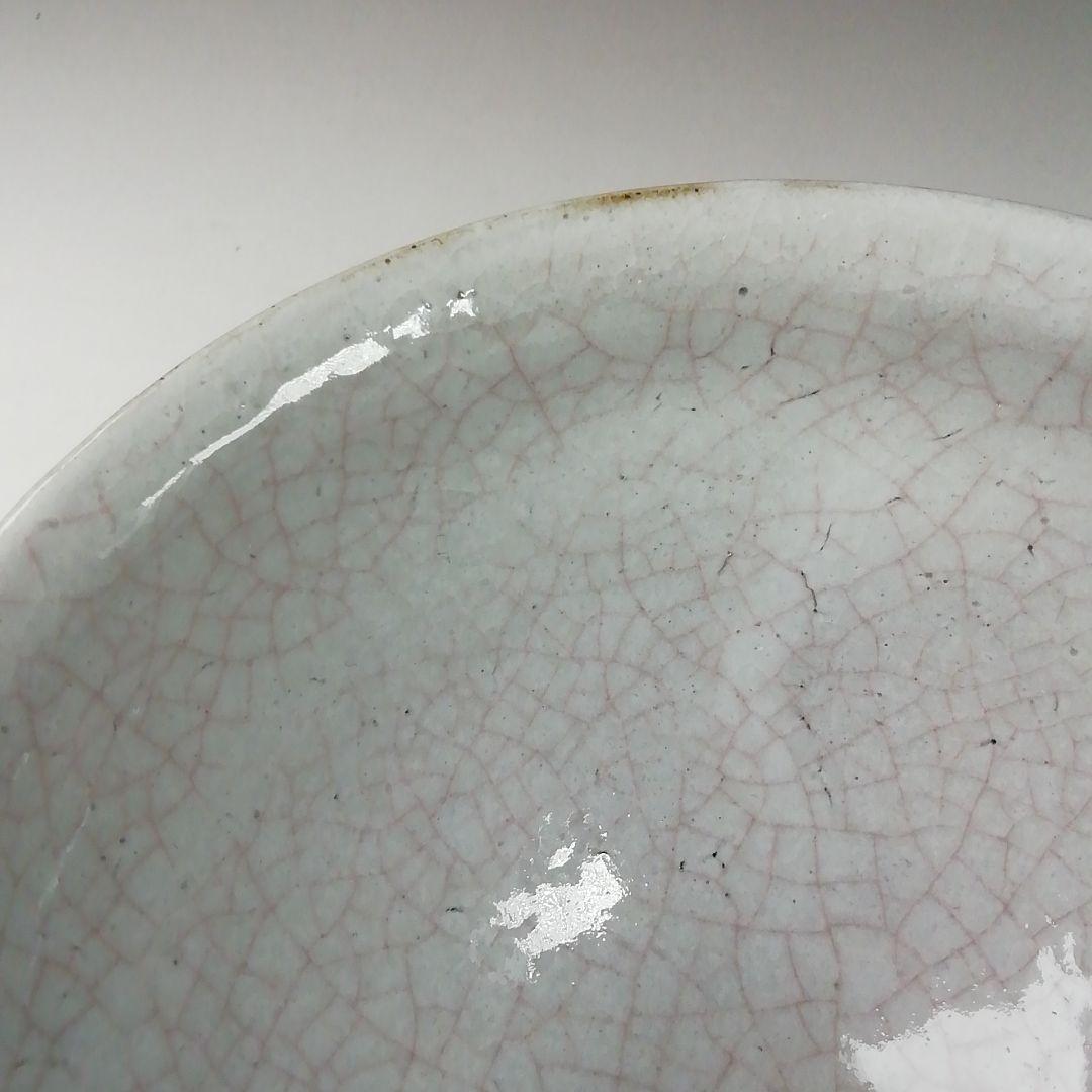 Ｔ７７９　茶碗　『白天目茶碗』『高麗陶房　宮岡英夫』　共箱　抹茶碗　茶道具