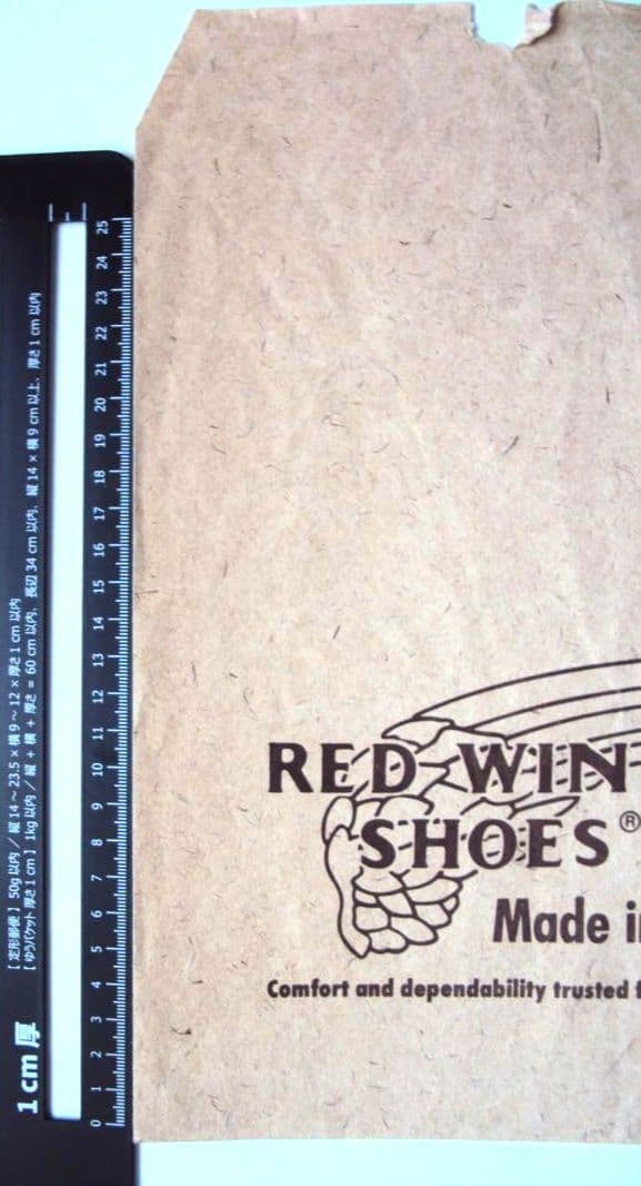 レッドウイング　アイリッシュセッター　封筒　紙製　レア　約27cm×約22cm