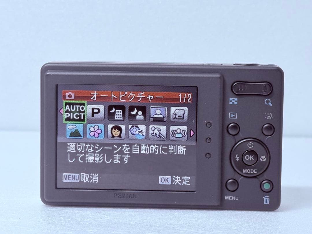 PENTAX Optio H90 動作確認済 コンデジ レトロ 希少