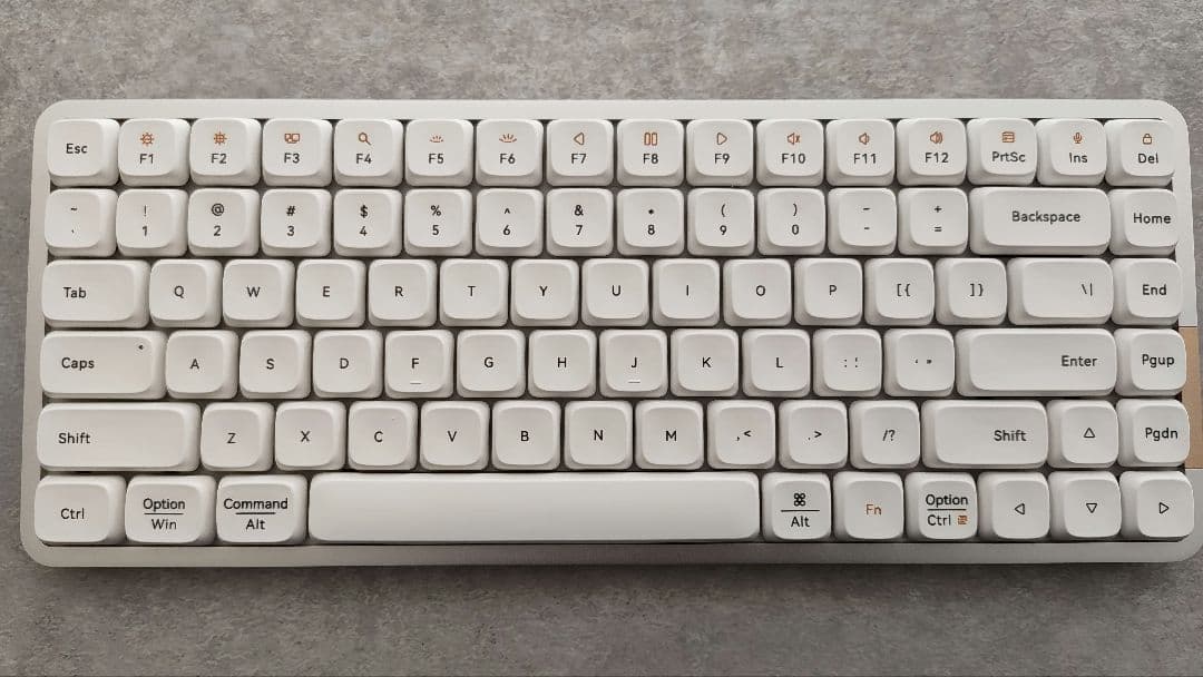 Lofree FLOW ホワイト キーボード 本体