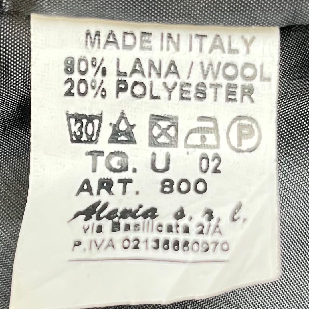 ふさえ様　イタリア製 Sliver knit coat 圧縮ウールコート