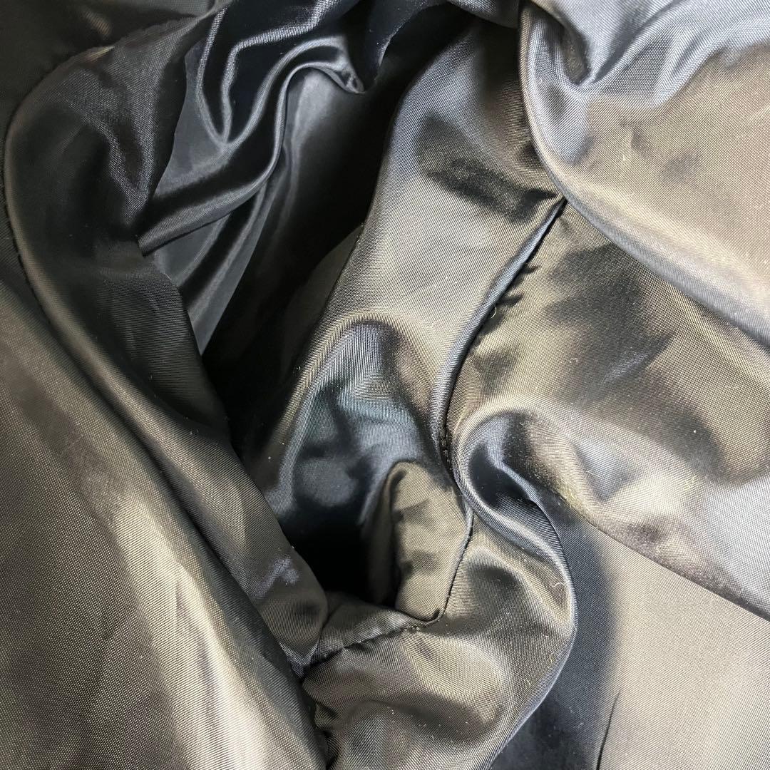 ふさえ様　イタリア製 Sliver knit coat 圧縮ウールコート