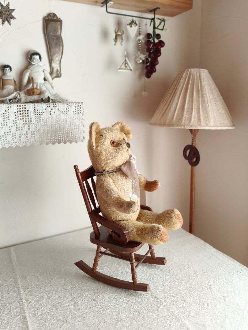 * antique bear ୨୧ .·*° オレンジの瞳が可愛い クマさん