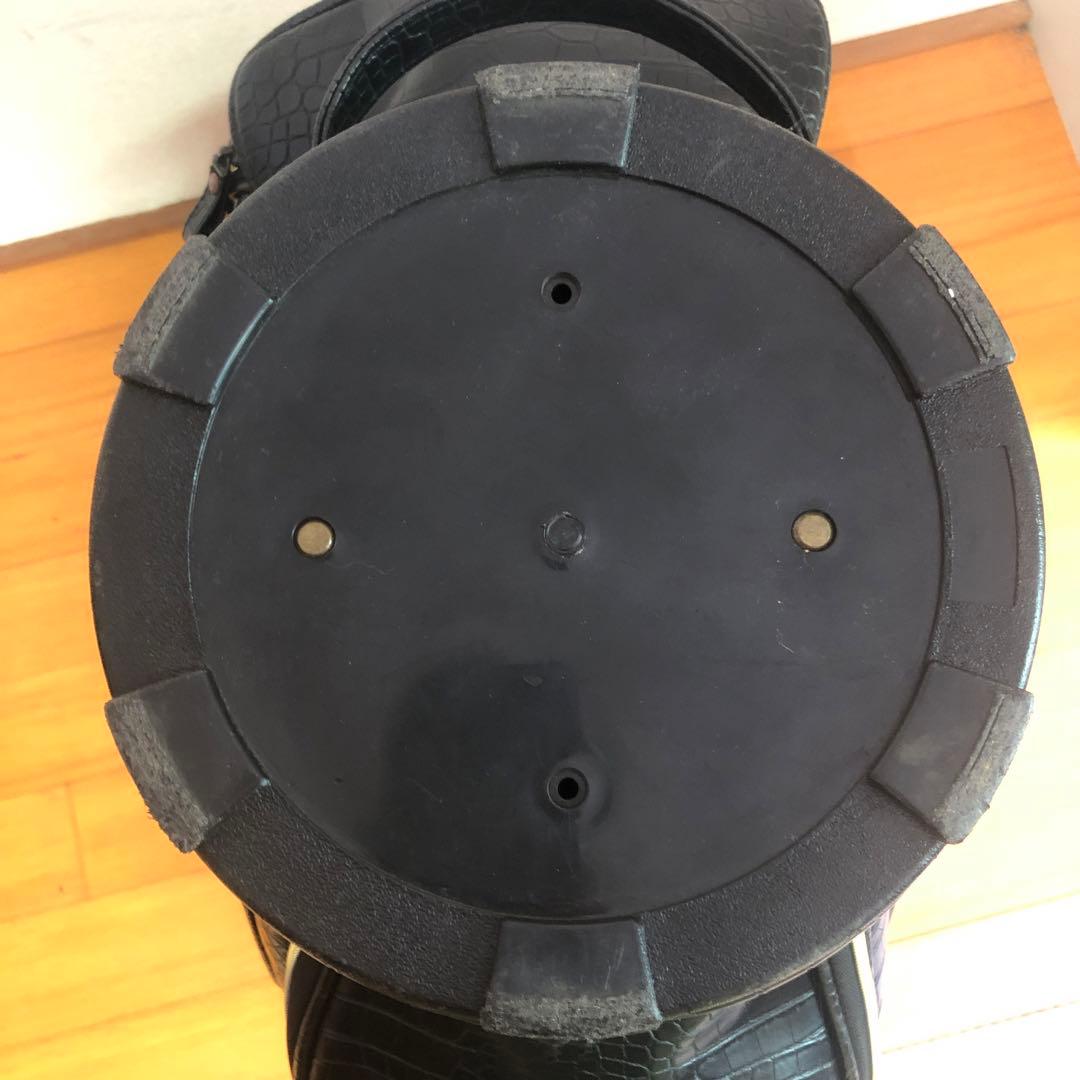 ミッキーマウス キャディバッグ ブラック フード付き