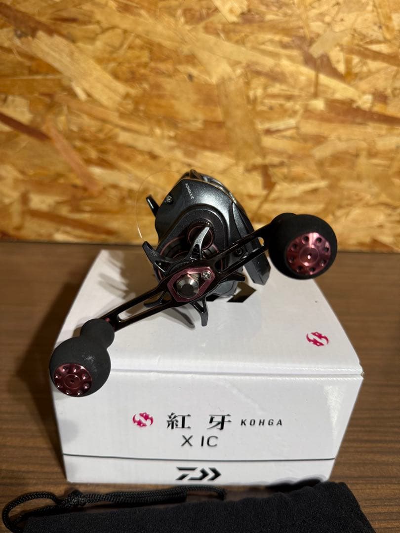 【美品】紅牙 X 69MHS-S タイジギング　リールセット