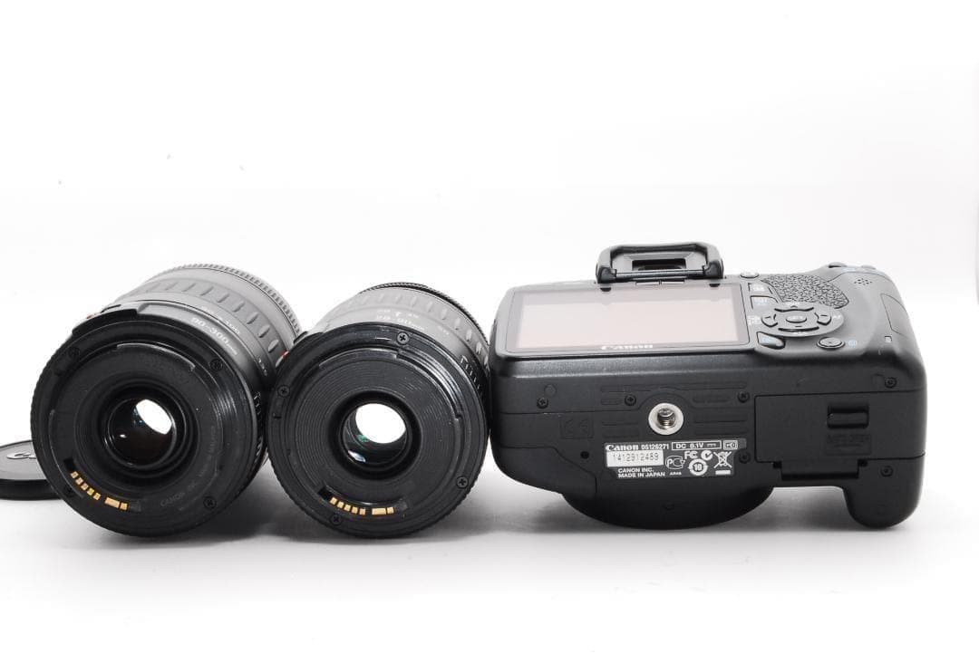 軽量ボディCano kiss X4ダブルレンズセット旅行に最適☘️