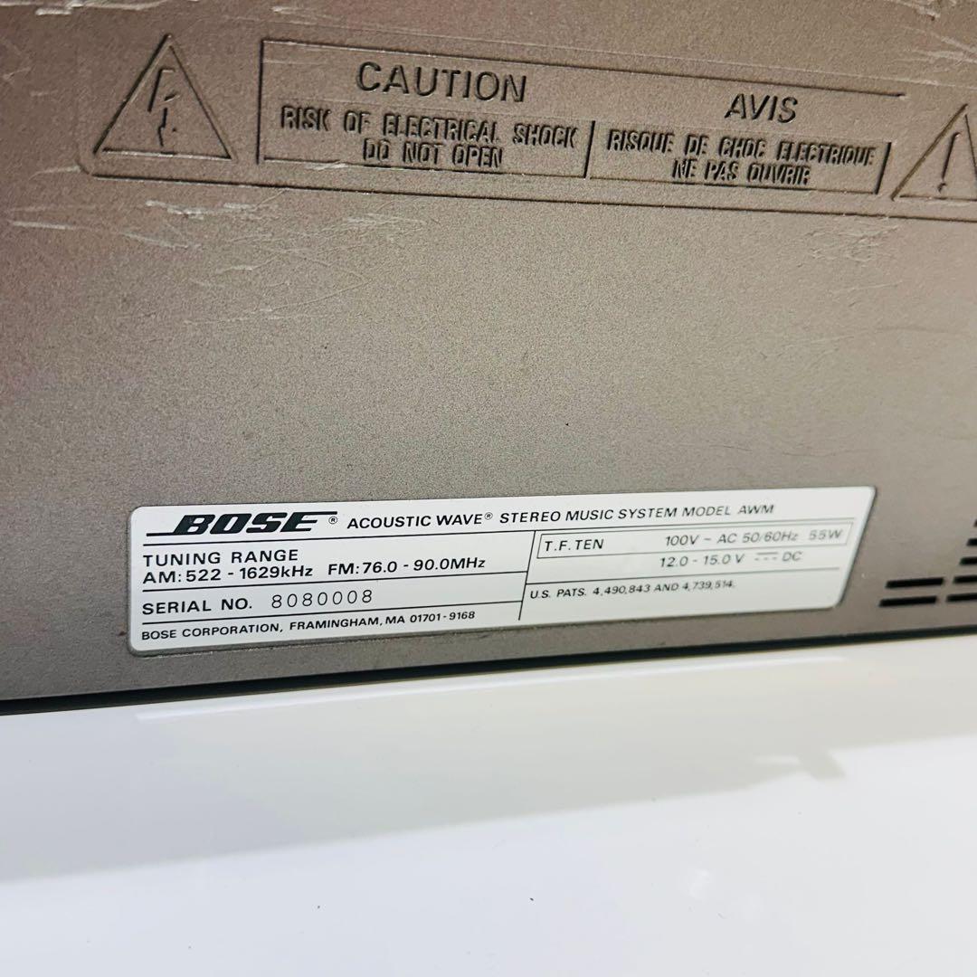 Bose Wave Radio/カセット コンパクトデッキ AWM 動作品
