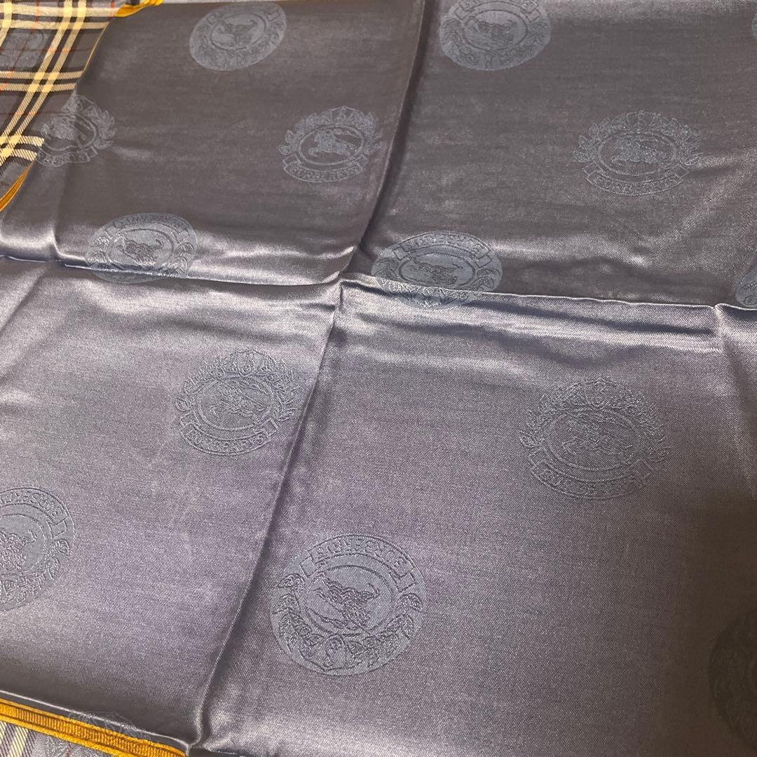 H*a様 Burberrys シルク&コットン チェック柄ハンカチーフ4枚セット