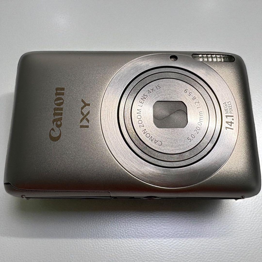 【極美品】 Canon キャノン デジカメ IXY 400F シルバー コンデジ