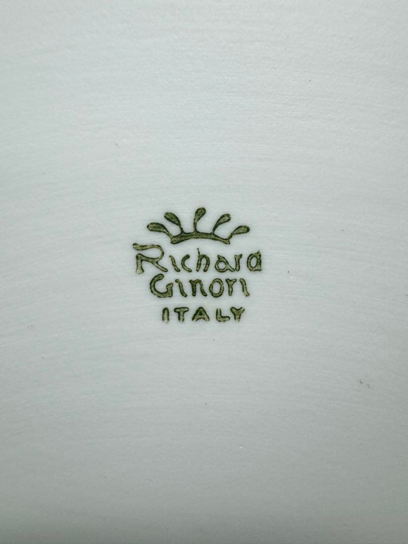 Richard Ginori レッドコック ミニオーバルプレート 小皿