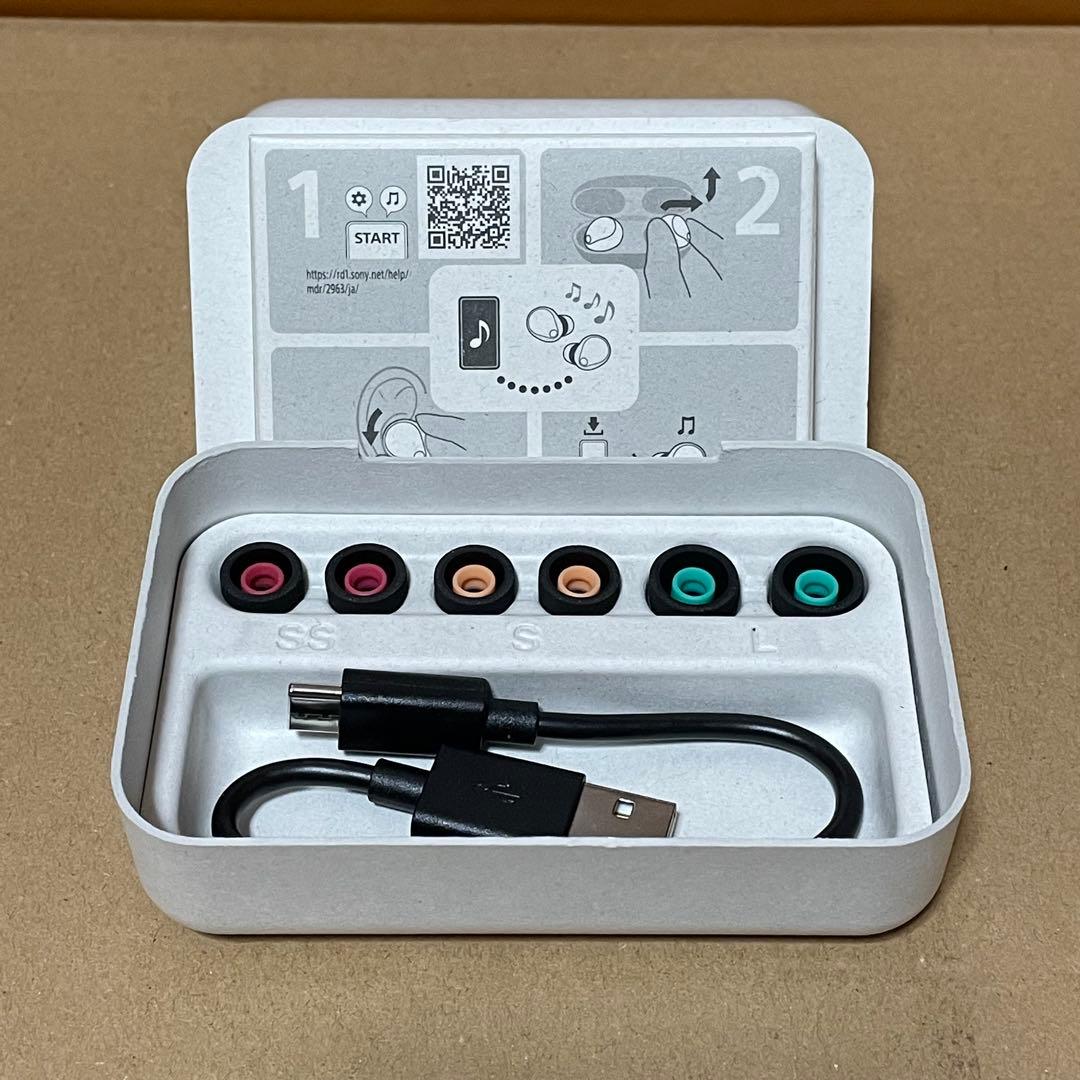 【美品】SONY WF-1000XM5 ブラック 完全ワイヤレスイヤホン