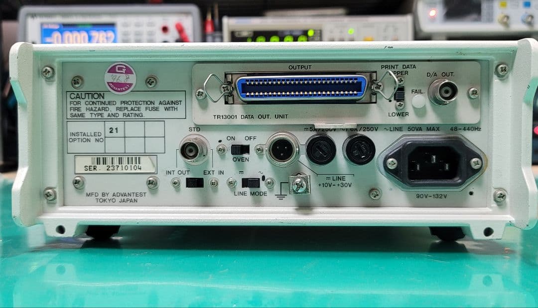 整備品 R5361FREQUENCY COUNTER 0.2mHz-1GHz