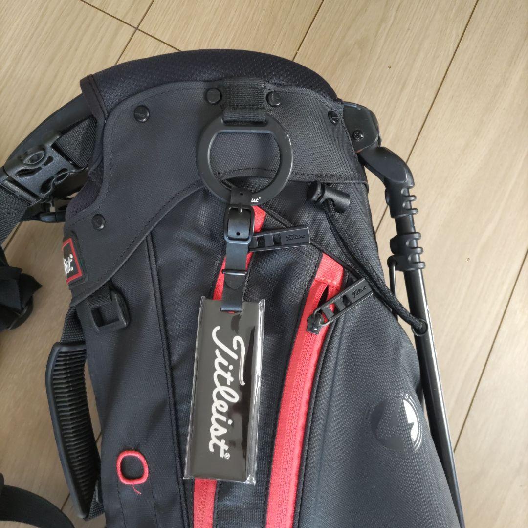 Titleist スタンドバッグ ブラック/レッド