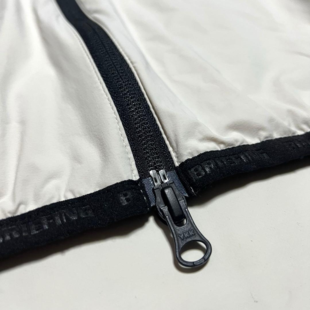 美品 BRIEFING GOLF ウィンドブルゾン XL 薄手 撥水 ストレッチ
