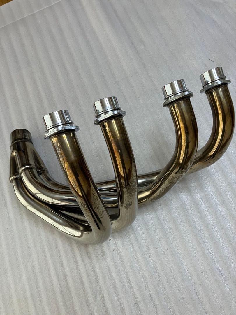 希少　ホンダX4 オーバーレーシング　ステンレス製メガホンマフラー