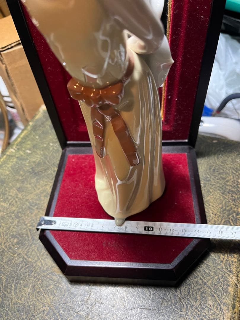 リヤドロ人形、L L.ADRO、1978、5006公式人形、バックミラー付き