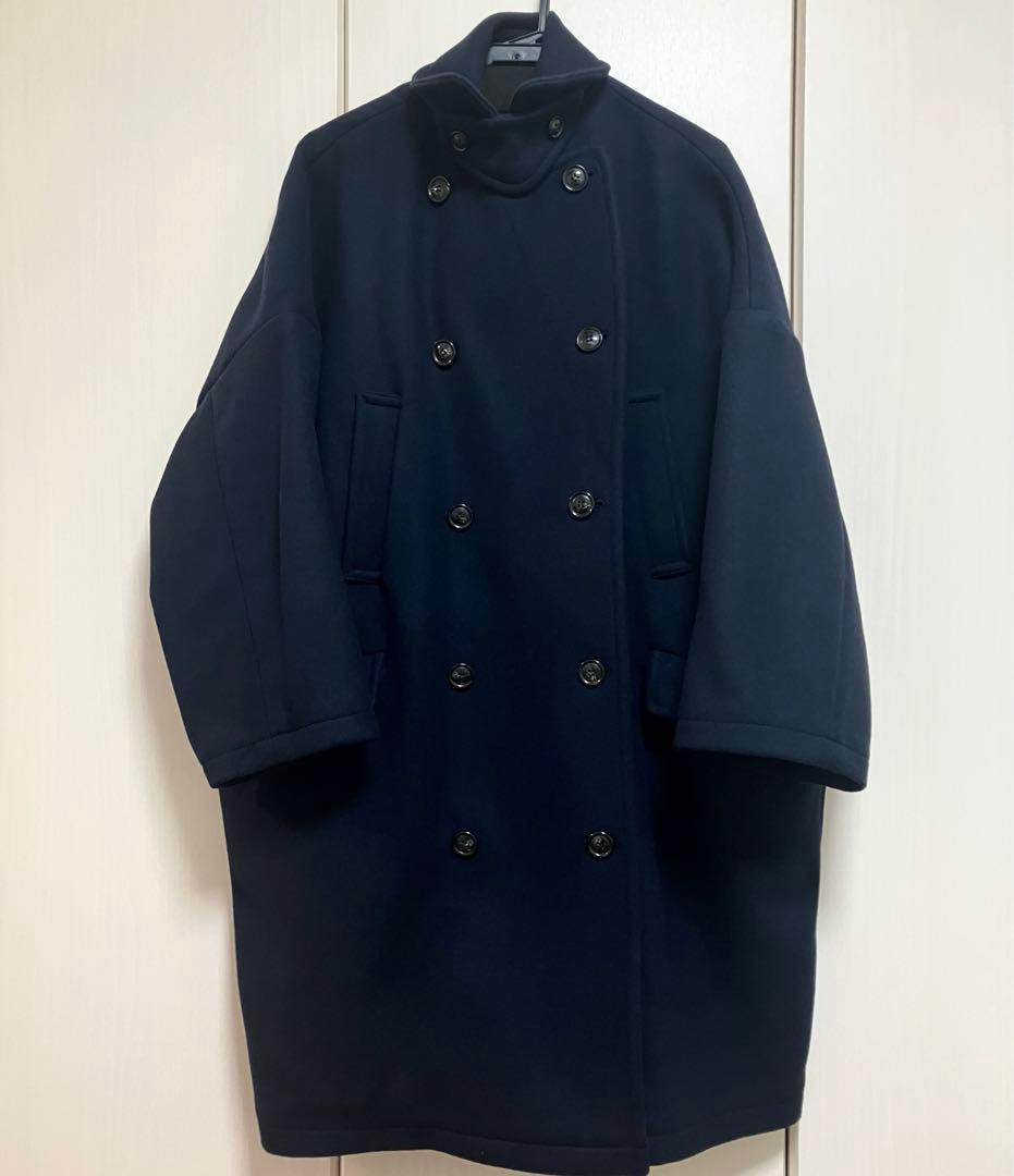 美品　フレームワーク　ダブルフェイスロングPコート