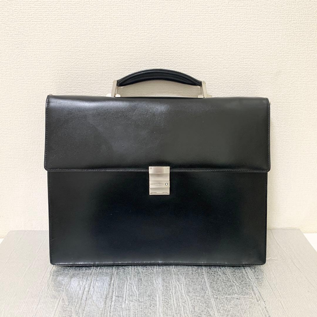 MONTBLANC モンブラン　ビジネスバッグ　ブリーフケース　黒　2way
