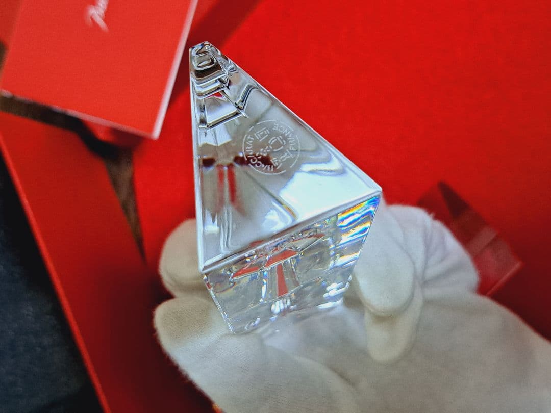 バカラ リゴ 「オム」「ファム」 ペア セット 希少 レア 置物 顔のシルエット