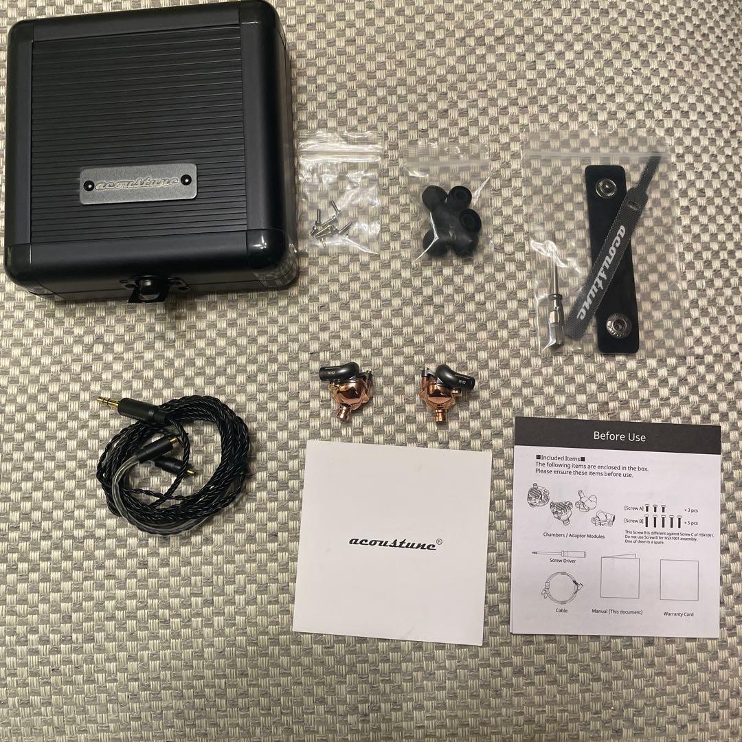 【2/8まで】Acoustune HSX1001Jin -迅-＆C:02M:02