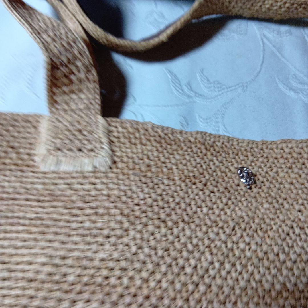ヤーコ　ヘレンカミンスキー　ラフィア トートバッグ ベージュ 大きめ