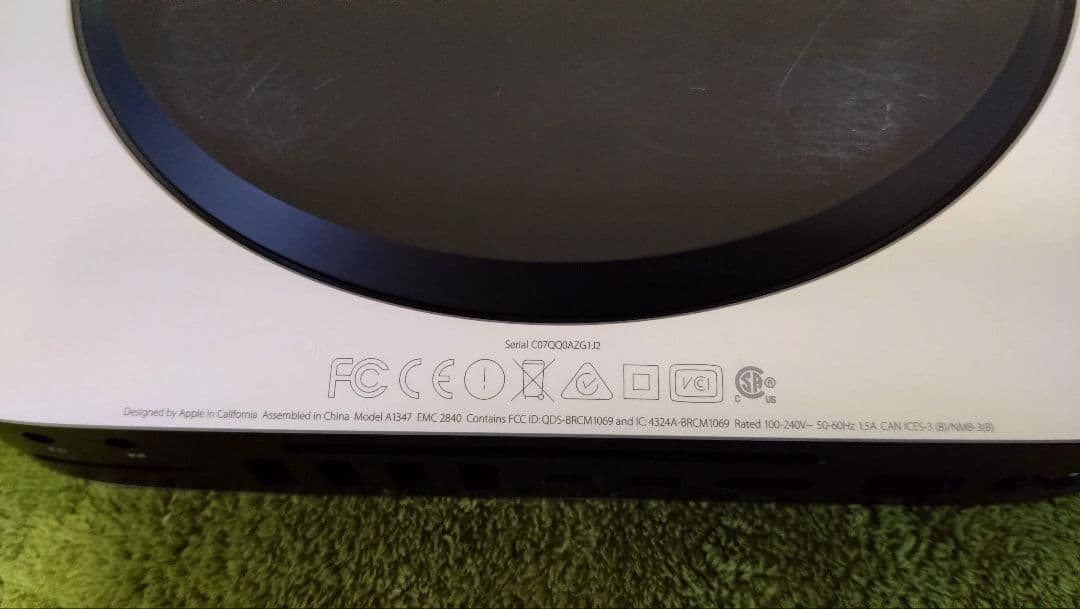 Macデスクトップ Mac Mini 2014 i7 16GB 1TB Fusion