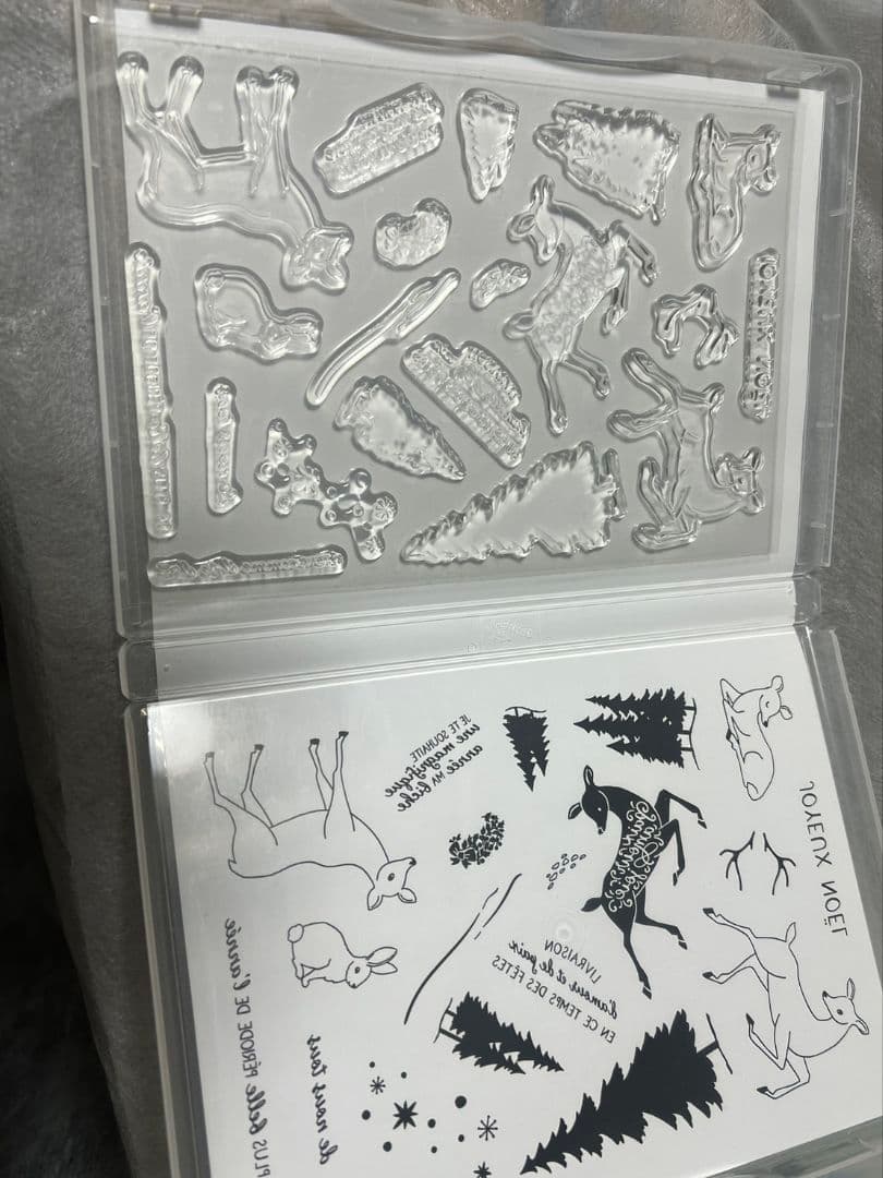 １点限り！未使用　トナカイパンチ＆スタンプ　クリスマス　スタンピンアップ