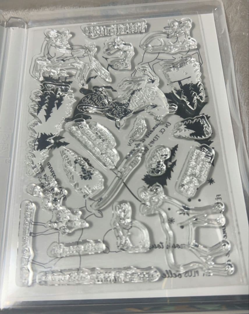 １点限り！未使用　トナカイパンチ＆スタンプ　クリスマス　スタンピンアップ