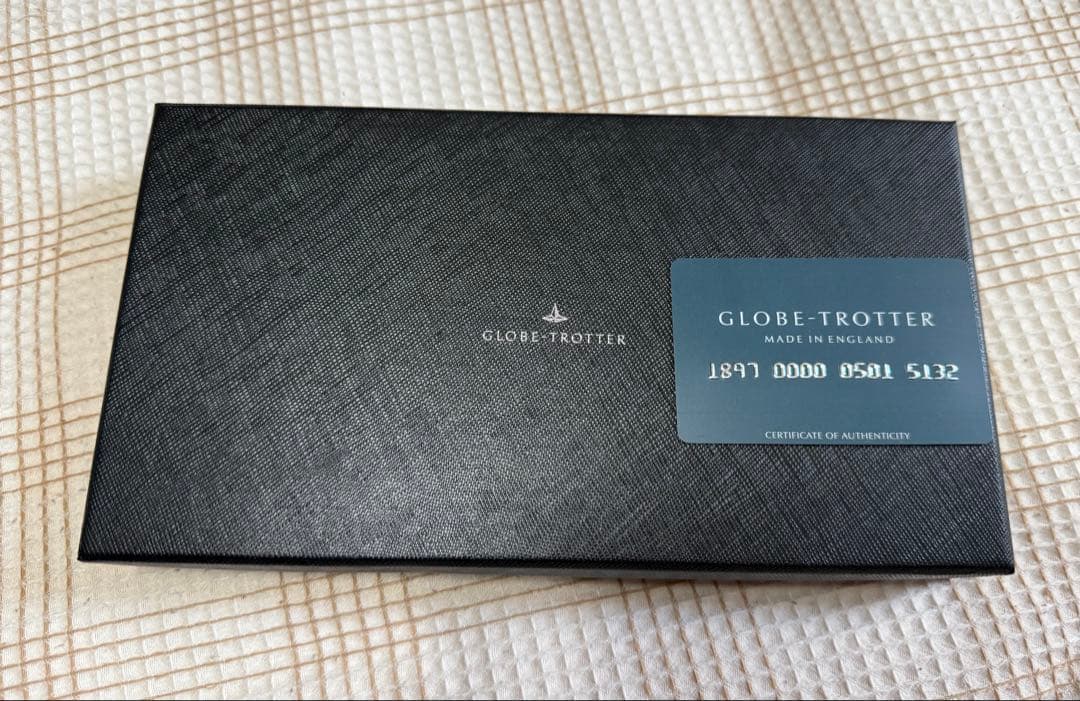 GLOBE TROTTER CONCORDE パスポートケース ダークグリーン