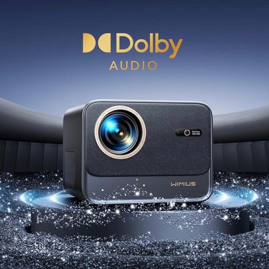 WiMiUS 4Kプロジェクター 本体 高輝度30000lm