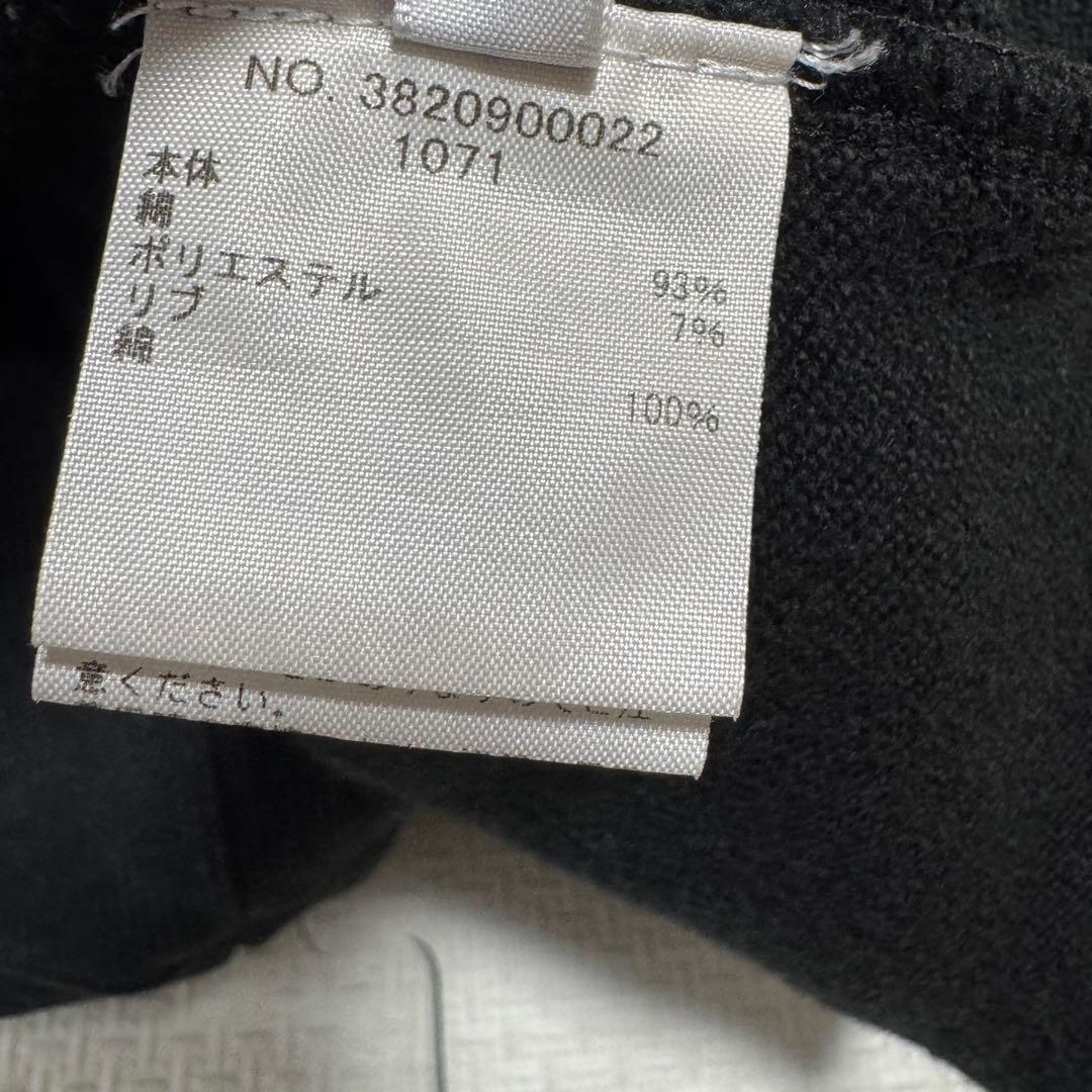 ロンハーマン ハーフジップ　プルオーバー　スウェット　オーバーサイズ　黒　S