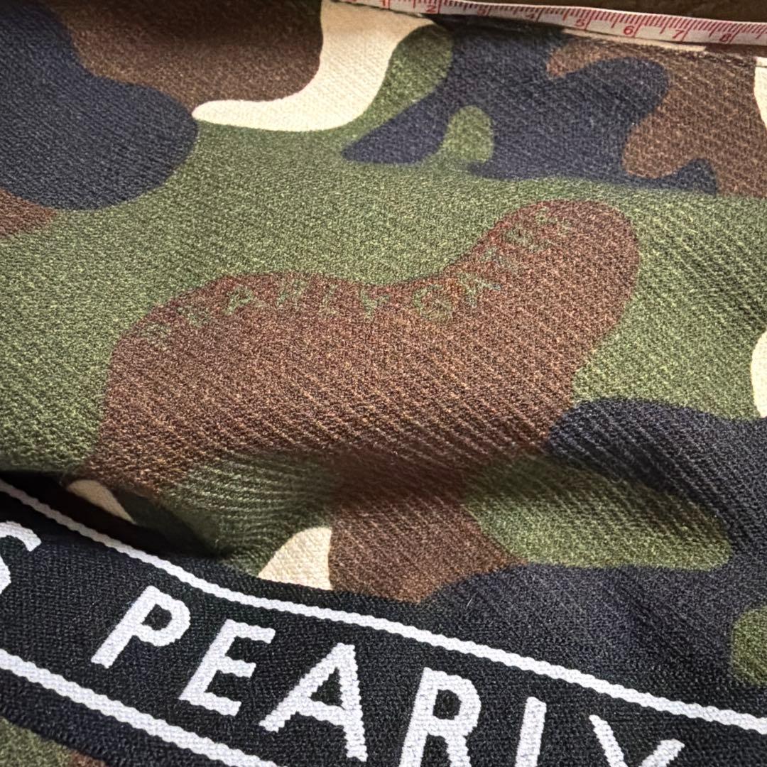 美品　PEARLYGATES 迷彩　カモフラ　パンツ　ゴルフパンツ　サイドライン