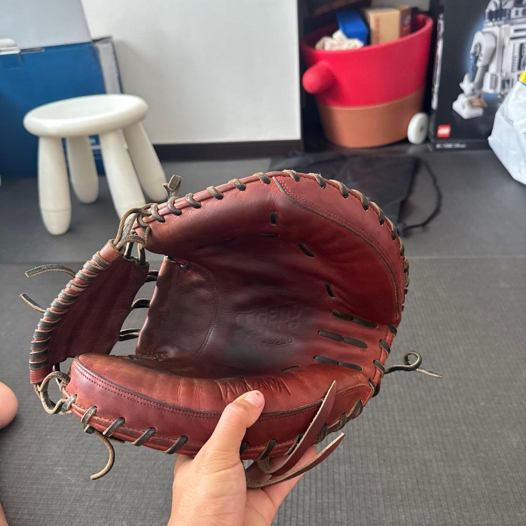 玉澤キャッチャーミットLEGEND TLC-230 硬式野球グローブ ブラウン